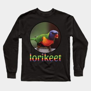 Australian Rainbow Lorikeet Long Sleeve T-Shirt